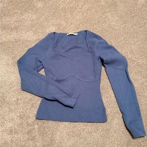 Abercrombie women’s small Blue Long Sleeve Sweater Top